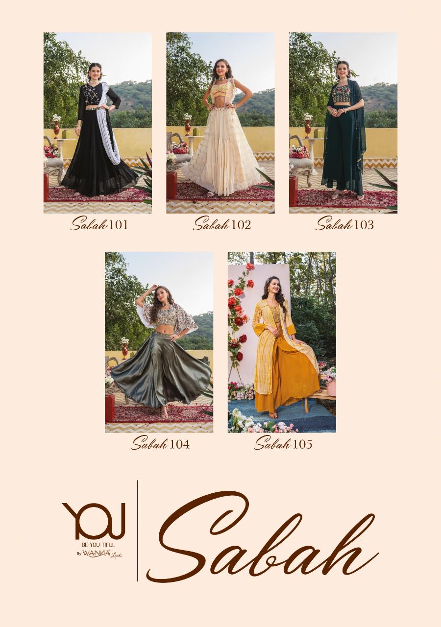 Sabah By Wanna Crop Top Readymade Suits Catalog
